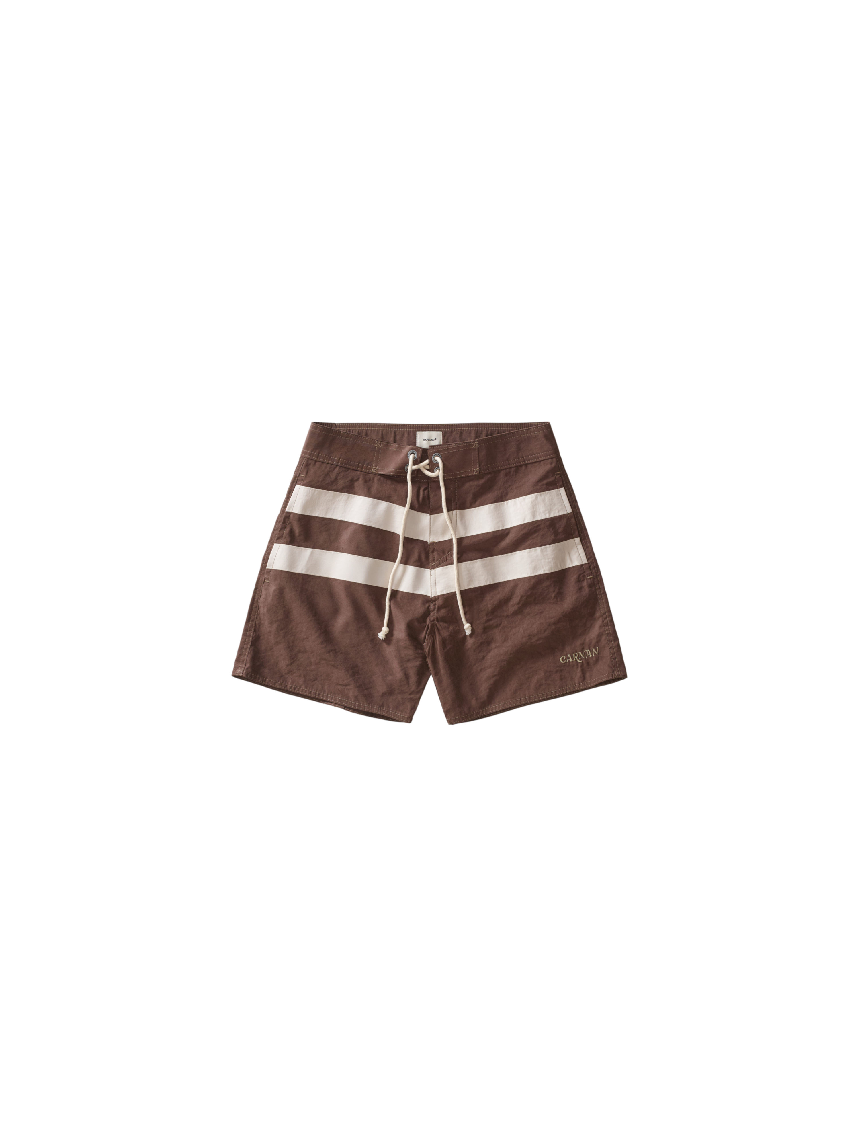 Striped Brown Boardshort